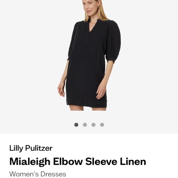 Lilly Pulitzer linen dress, 14, ⭐️NWT⭐️ - Picture 5 of 7